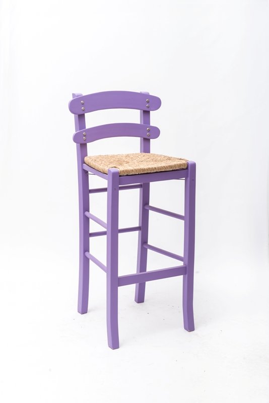 Παραδοσιακό Ξύλινο Σκαμπό «ΚΑΡΦΩΤΟ»