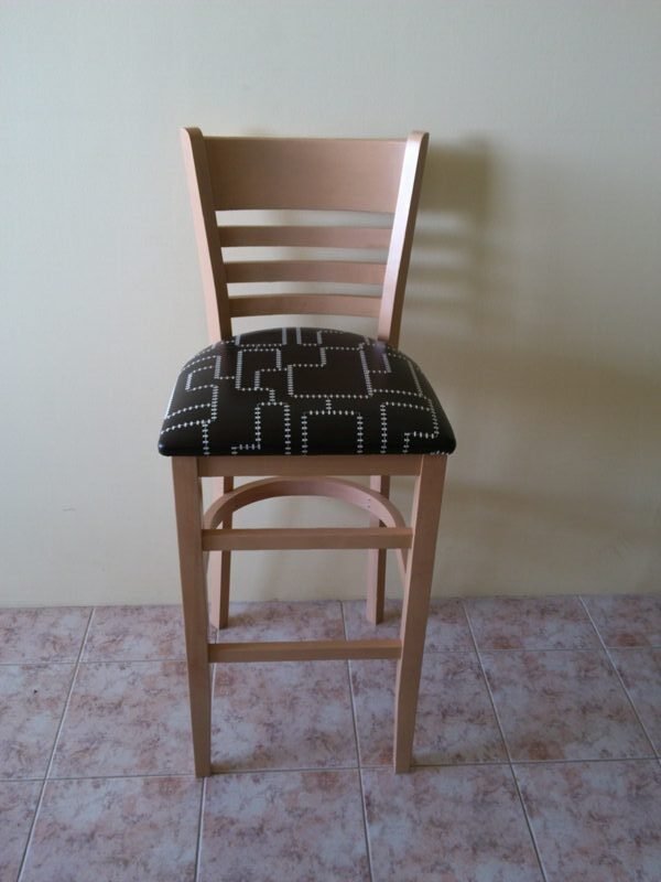 Σκαμπό Bar ξύλινο "Σ18"