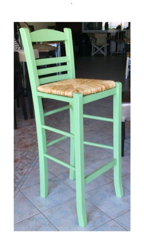 Ξύλινο σκαμπό "ΕΠΙΛΟΧΙΑ"