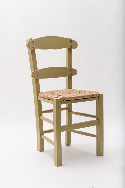 Ξύλινη παραδοσιακή καρέκλα "ΚΑΡΦΩΤΗ ΧΟΝΤΡΗ"