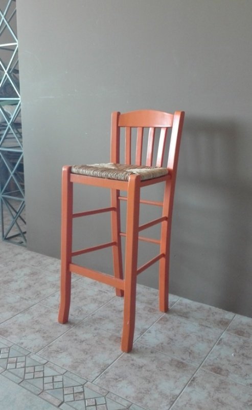 Ξύλινο σκαμπό "CASA"