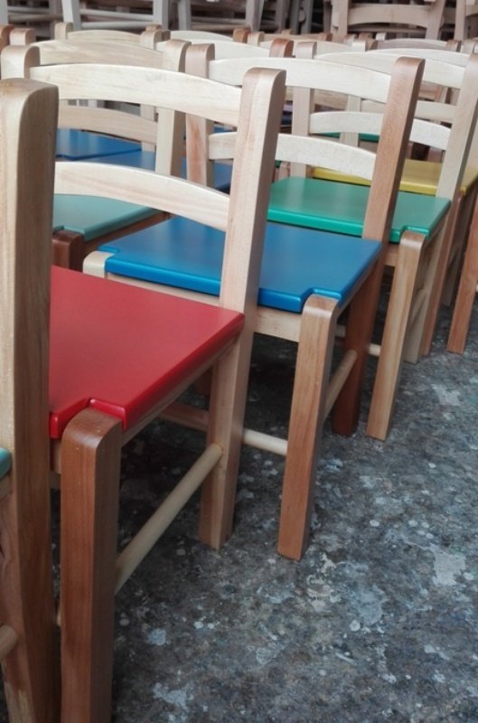 Ξύλινο παιδικό καρεκλάκι "BABY 2"