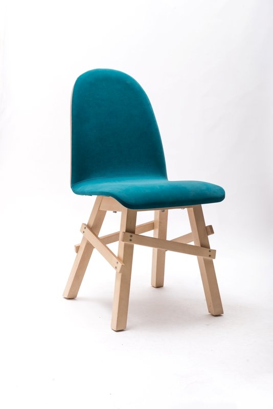 KLEIO-1.jpg Καρέκλα ντυμένη "ΚΛΕΙΩ"