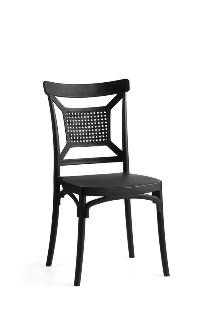 PK15-BLACK1 Καρέκλα Πολυπροπυλενίου “ΠΚ15”