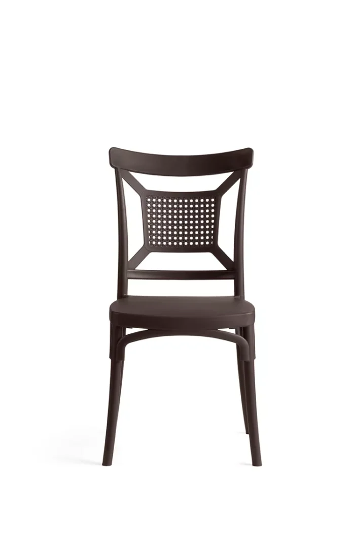 PK15-BROWN2 Καρέκλα Πολυπροπυλενίου “ΠΚ15”