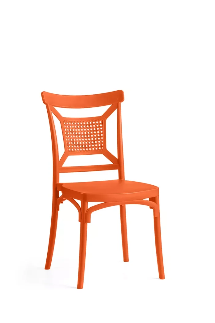 PK15-ORANGE1 Καρέκλα Πολυπροπυλενίου “ΠΚ15”