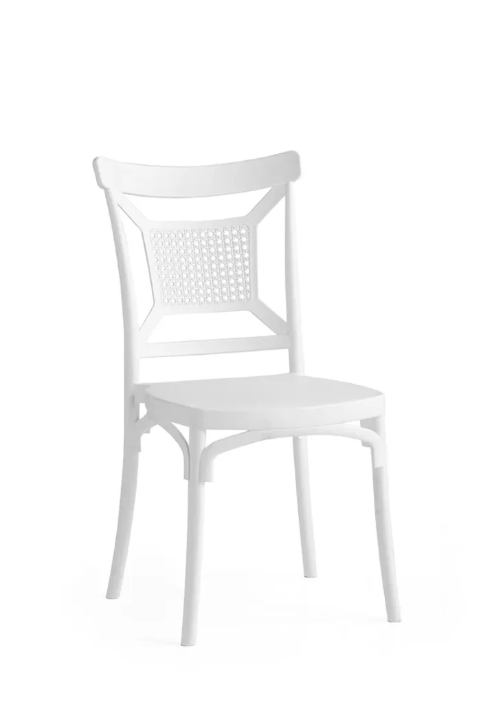 PK15-WHITE2 Καρέκλα Πολυπροπυλενίου “ΠΚ15”