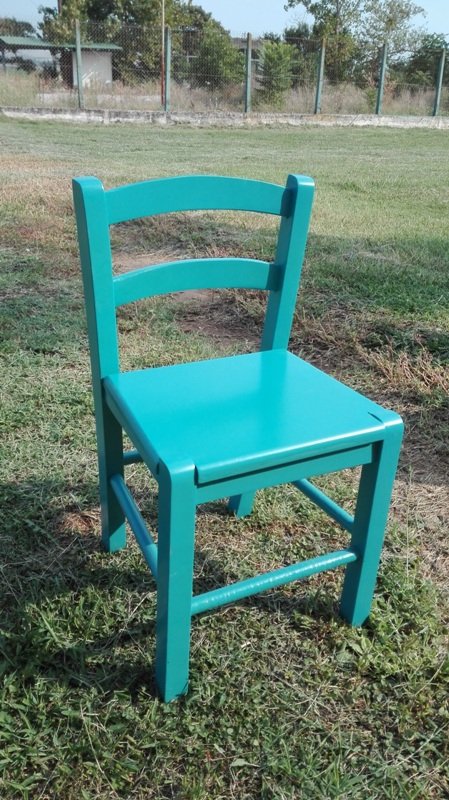 Ξύλινο παιδικό καρεκλάκι "BABY 2"