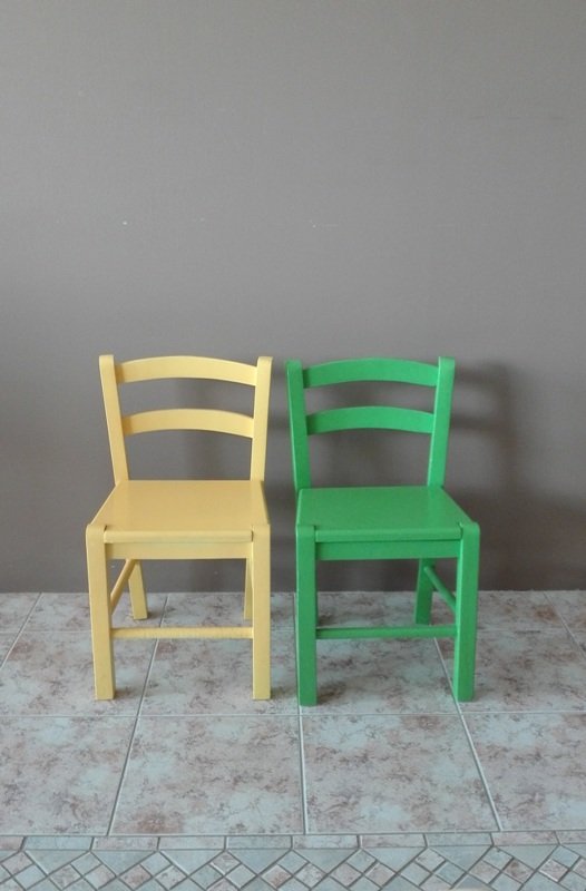 Ξύλινο παιδικό καρεκλάκι "BABY 2"