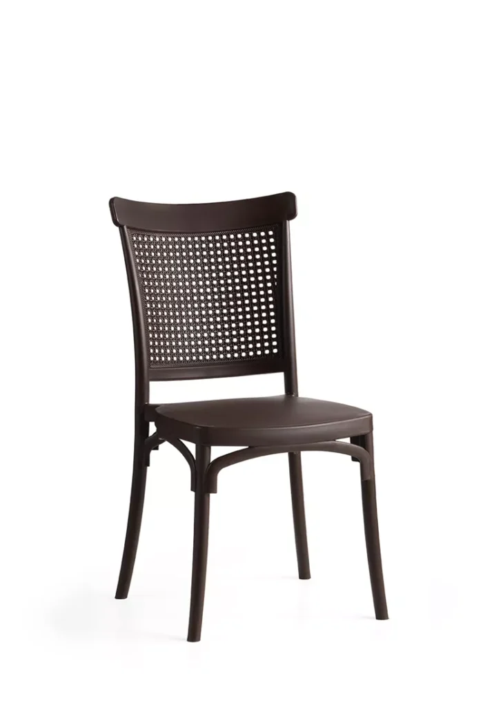 pk10-brown1 Καρέκλα Πολυπροπυλενίου “ΠΚ14”