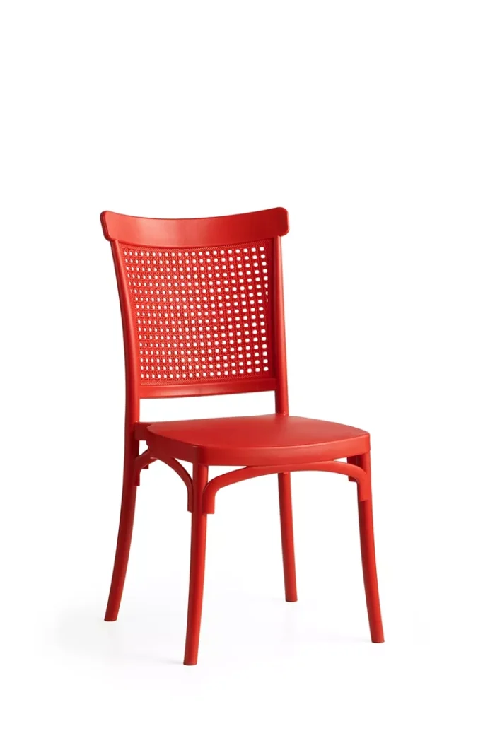 pk10-red1 Καρέκλα Πολυπροπυλενίου “ΠΚ14”