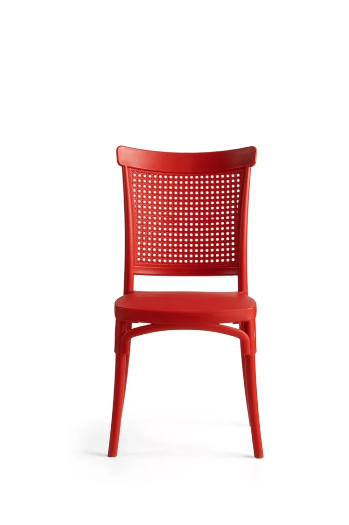 pk10-red2 Καρέκλα Πολυπροπυλενίου “ΠΚ14”