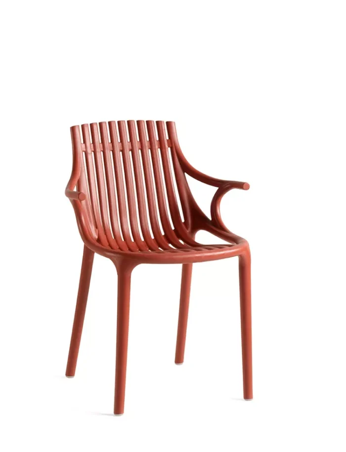 pk12_red1 Καρέκλα Πολυπροπυλενίου "ΠΚ12"