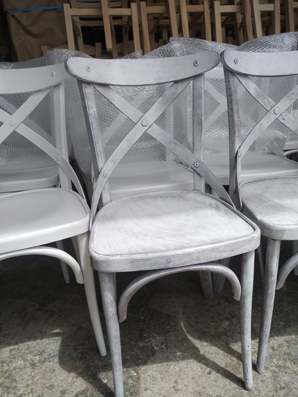 Ξύλινη βιεννέζικη καρέκλα "CROSS"