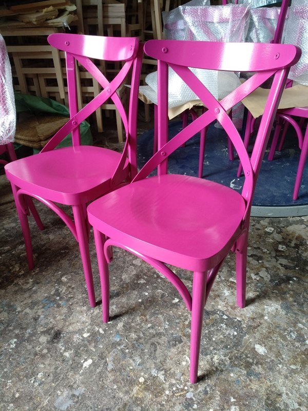 Ξύλινη βιεννέζικη καρέκλα "CROSS"