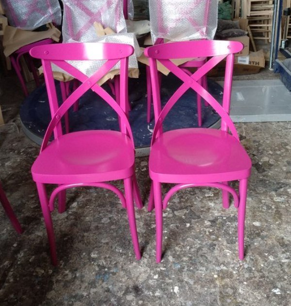 Ξύλινη βιεννέζικη καρέκλα "CROSS"