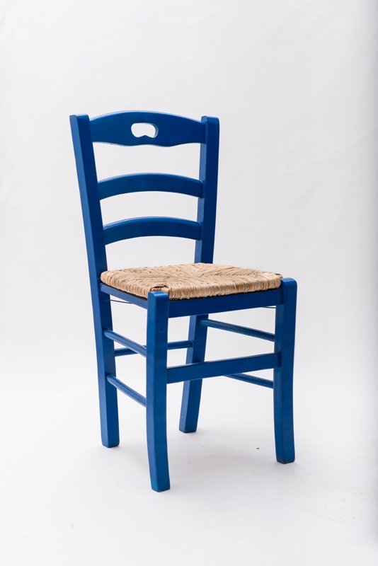 Ξύλινη παραδοσιακή καρέκλα καφενείου "Κ40 - ΧΑΜΟΓΕΛΟ"