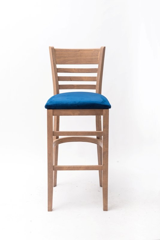 Σκαμπό Bar ξύλινο "Σ18"