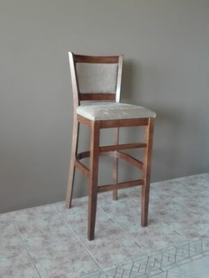 Σκαμπό Bar ξύλινο "Σ19"