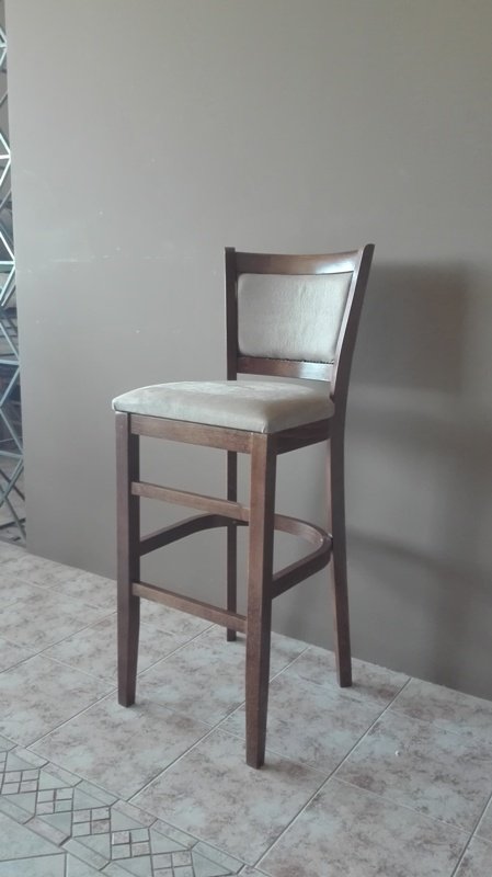 Σκαμπό Bar ξύλινο "Σ19"