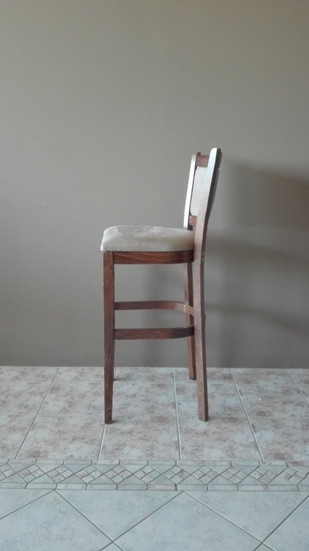 Σκαμπό Bar ξύλινο "Σ19"