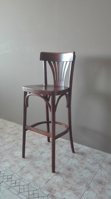 Ξύλινο σκαμπό “Σ34”