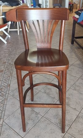 Ξύλινο σκαμπό “Σ34”