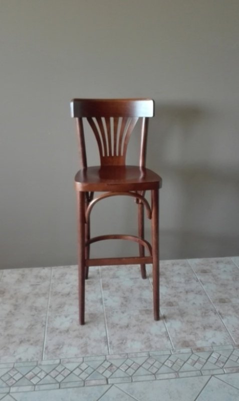 Ξύλινο σκαμπό “Σ34”