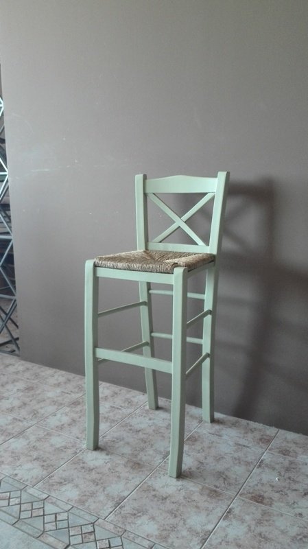 Ξύλινο σκαμπό "Σ43"