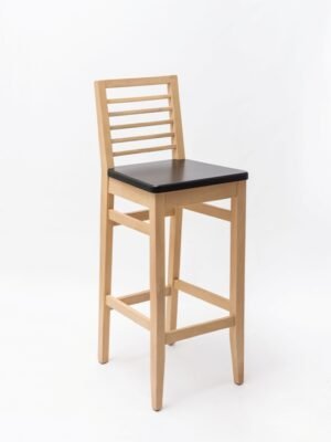 Σκαμπό Bar ξύλινο "Σ11"