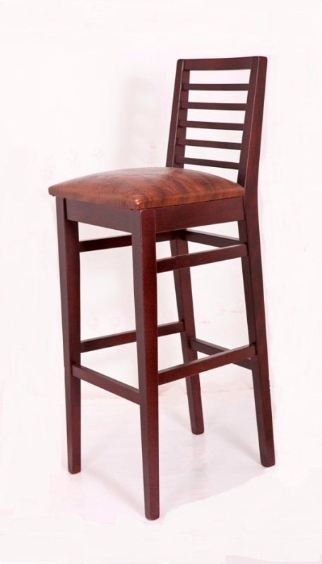 Σκαμπό Bar ξύλινο "Σ11"