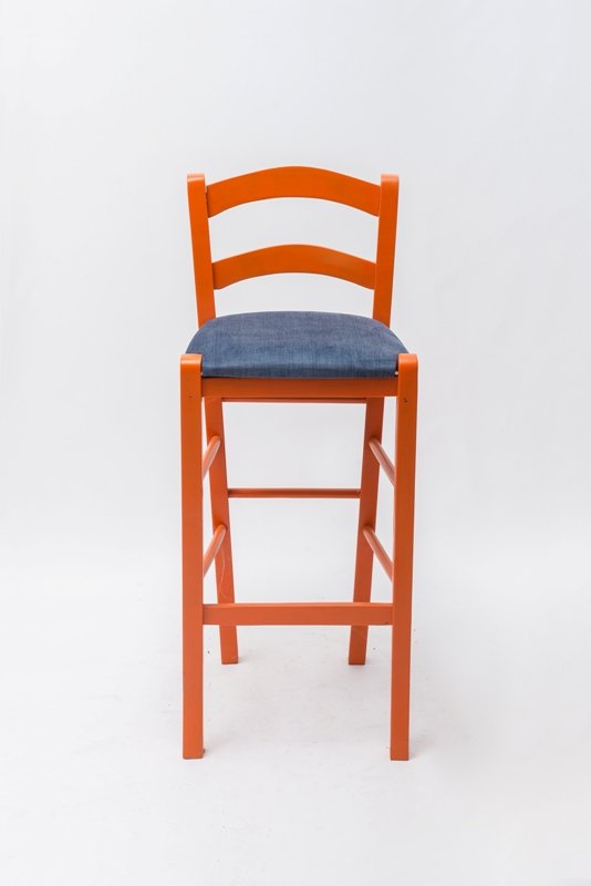 Ξύλινο σκαμπό "ΠΑΡΟΣ"