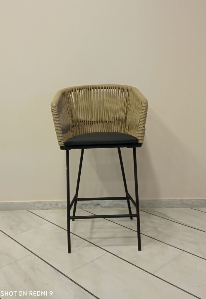 ΣΜ-4-1.jpg Σκαμπό μεταλλικό πλεχτό "ΣΜ4"