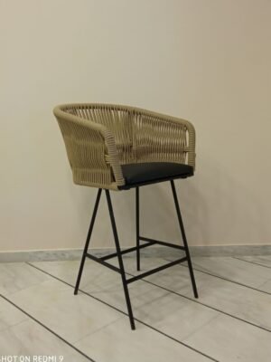 ΣΜ-4-2.jpg Σκαμπό μεταλλικό πλεχτό "ΣΜ4"