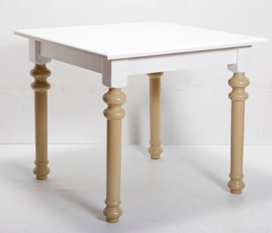 ΤΡΑΠΕΖΙ-ΠΟΔΙ-Νο-100-80Χ80-ΛΑΚΑ-ΔΙΧΡΩΜΟ-3.jpg Παραδοσιακό τραπέζι καφενείου ξύλινο Νο 100