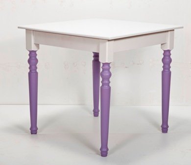 ΤΡΑΠΕΖΙ-ΠΟΔΙ-Νο-101-80Χ80-ΛΑΚΑ-ΔΙΧΡΩΜΟ.jpg Παραδοσιακό τραπέζι καφενείου ξύλινο Νο 101