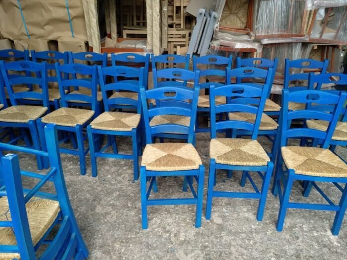 Ξύλινη παραδοσιακή καρέκλα καφενείου "Κ40 - ΧΑΜΟΓΕΛΟ"