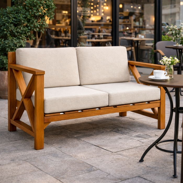 καναπες χιαστι εξωτερικού χώρου