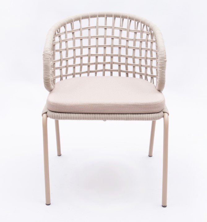 πμ28-3.jpg Πολυθρόνα Μεταλλική Πλεκτή "ΠΜ28"