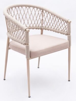 πμ29-1.jpg Πολυθρόνα Μεταλλική Πλεκτή "ΠΜ29"